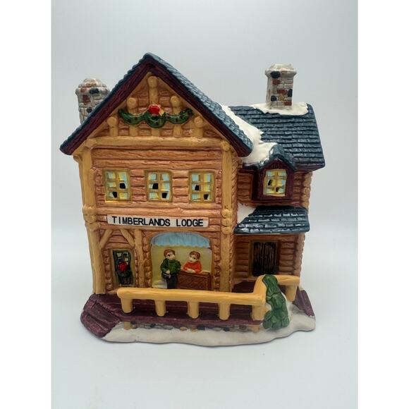 Christmas Streets 2005 Collection Porcelain Lighted House. - Picture 3 of 8